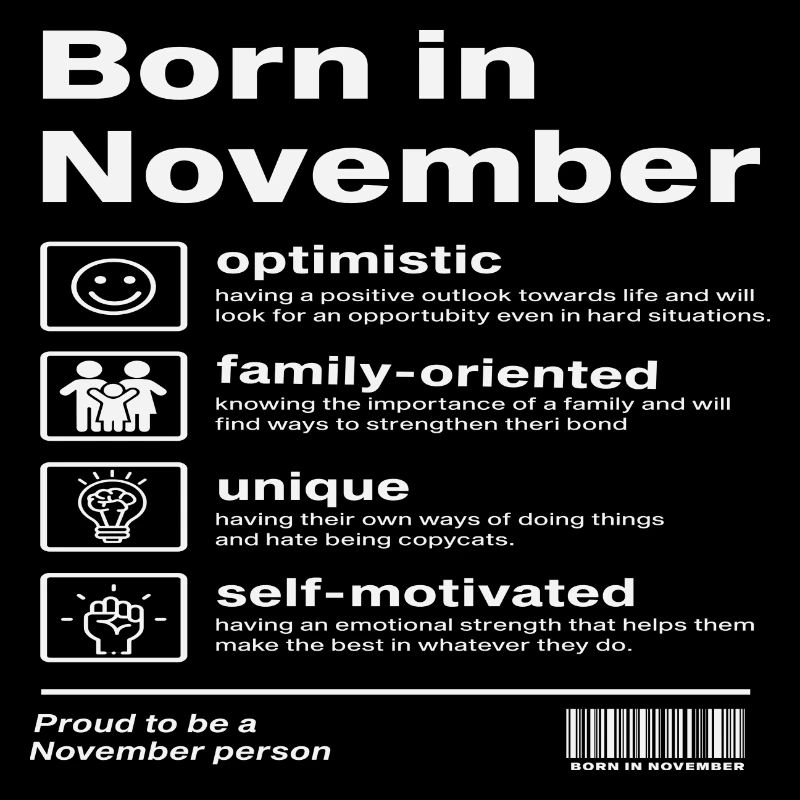 Born in November