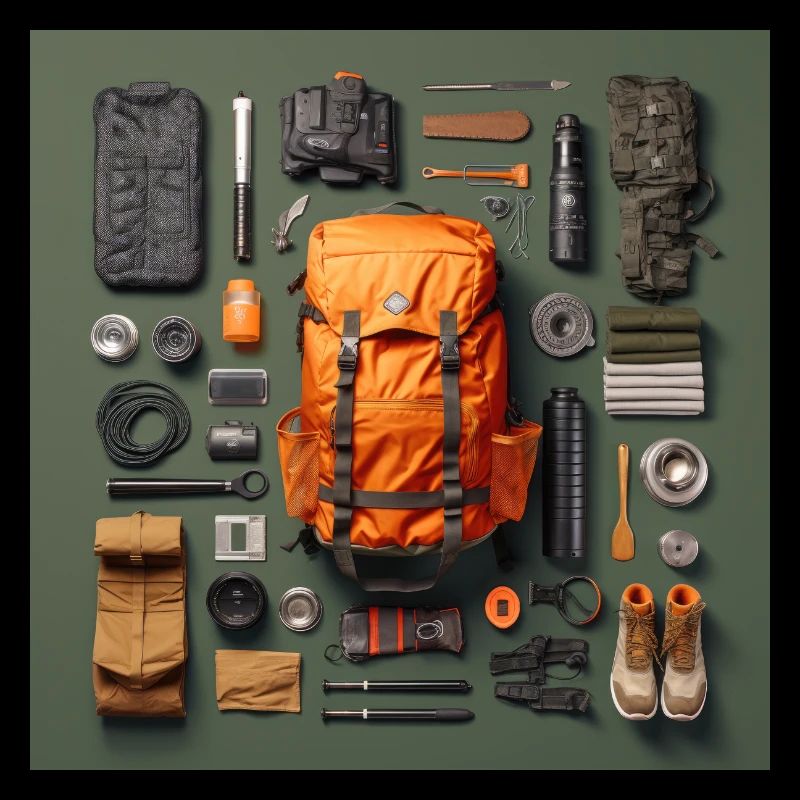 Everything I need for hiking