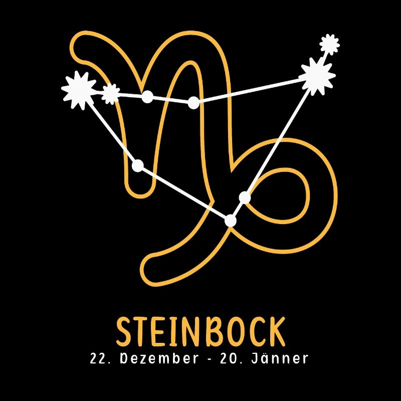 Sternzeichen Illustration Steinbock