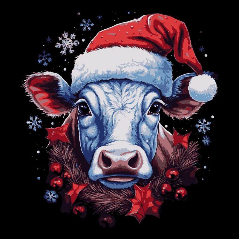 Weihnachtskuh