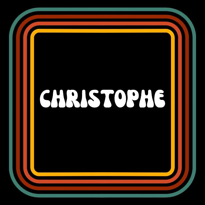 Retro name Christophe