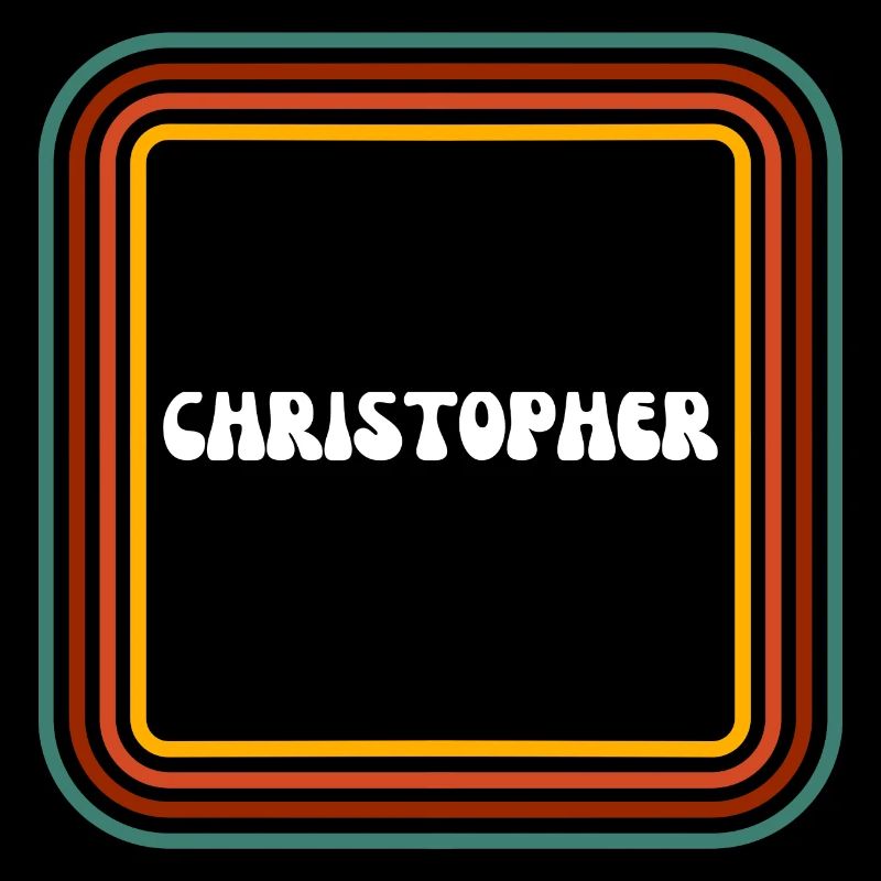Retro name Christopher