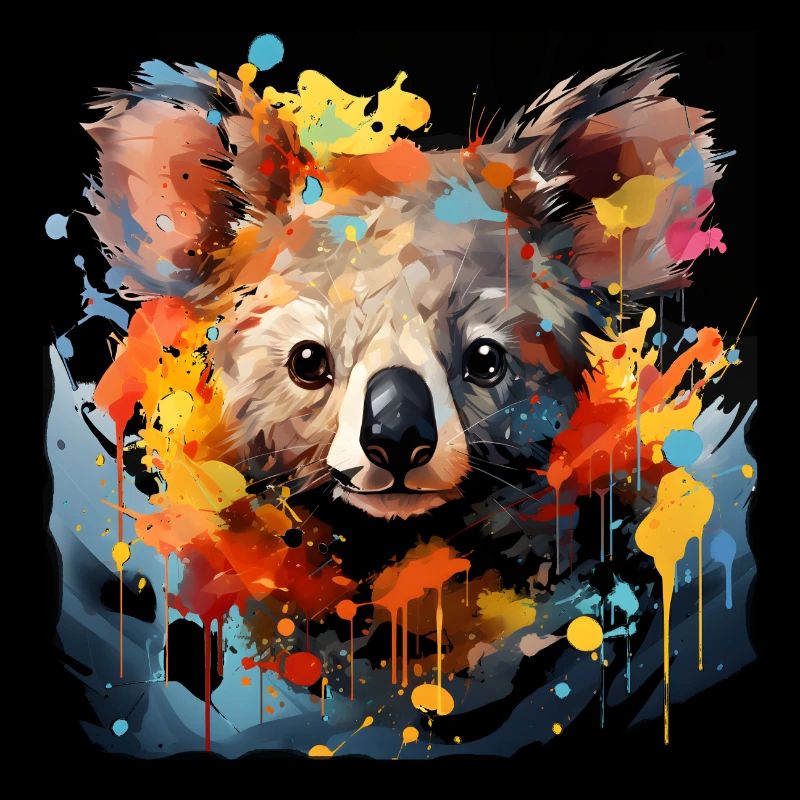 Koala Graffiti Bear