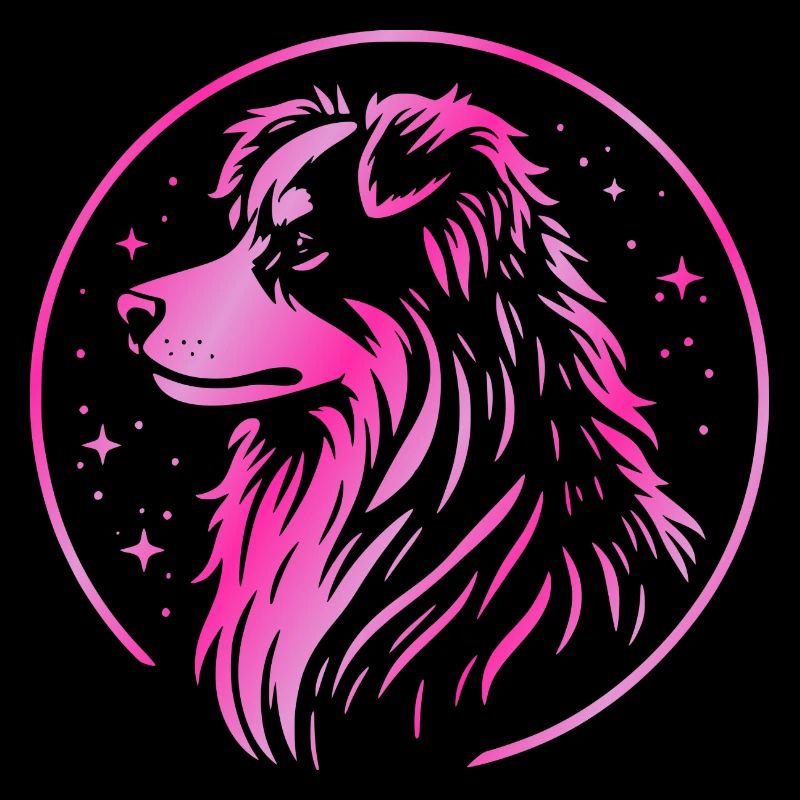 Traumhund Aussie pink