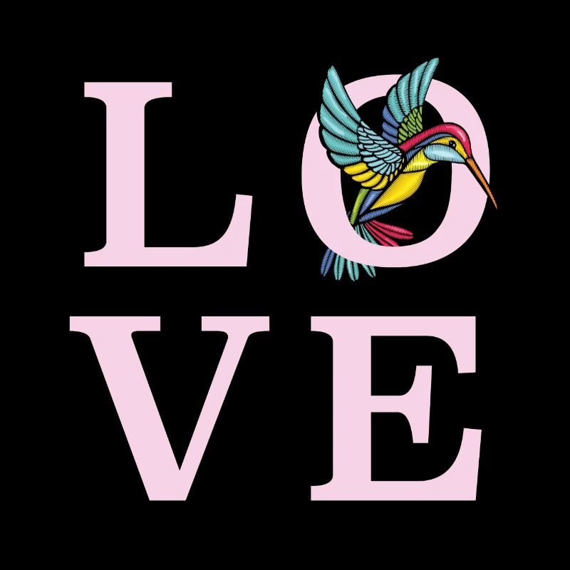 Colibri aime élégant, mignon et coloré