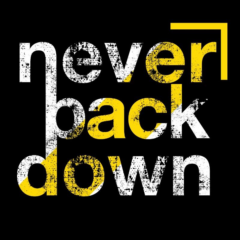 Beharrlichkeit illustriert: Das Motto "Never Received"