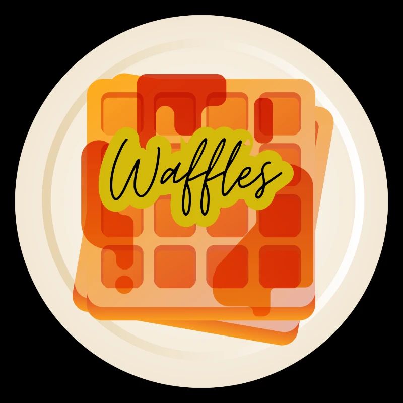 Breakfast waffles