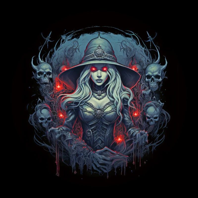 The necromancer in role-playing