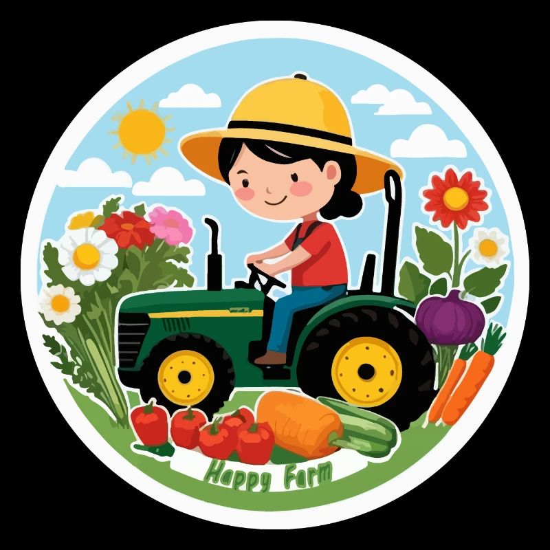 Farm Tractor Summer
