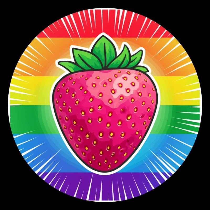 Fraise LGBTQ