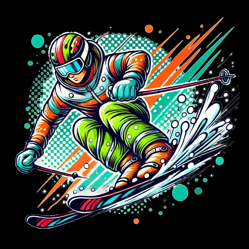 ski abfahrt