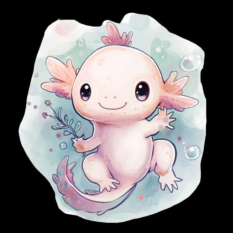 Bébé axolotl
