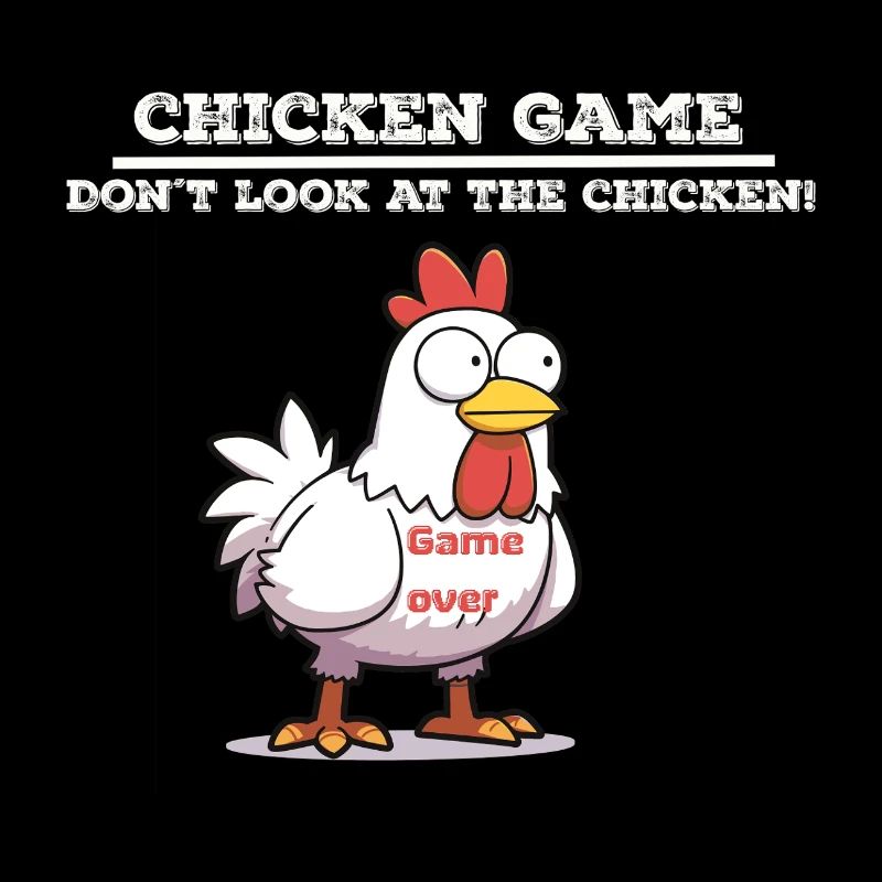 Jeu de poulet blanc