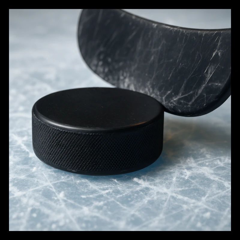 Hockey - Stick and puck