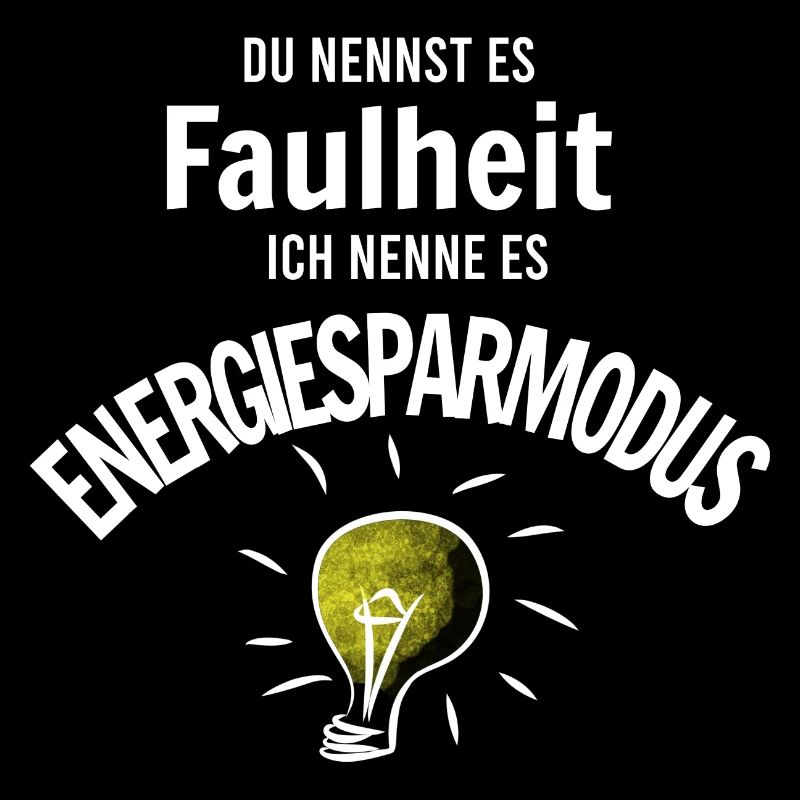 Faulheit oder Energiesparmodus