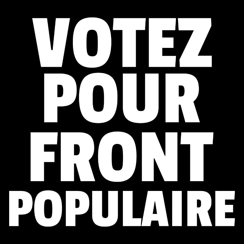Front populaire - élections législatives 2024
