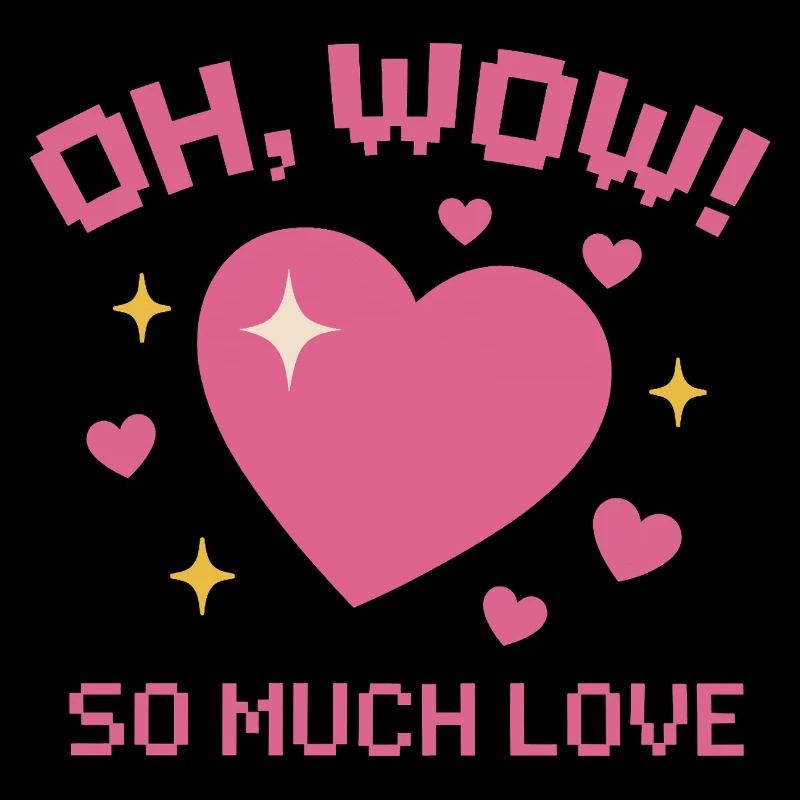 Oh Wow – Retro Herz Design mit So Much Love