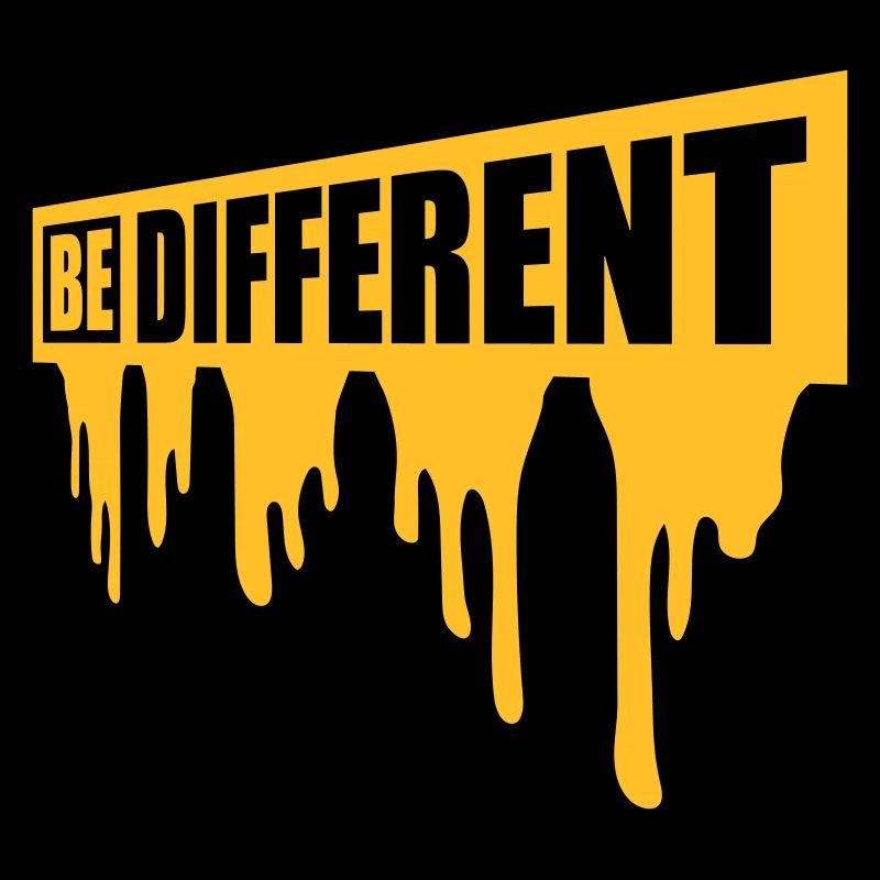 Soyez différent Logo Design