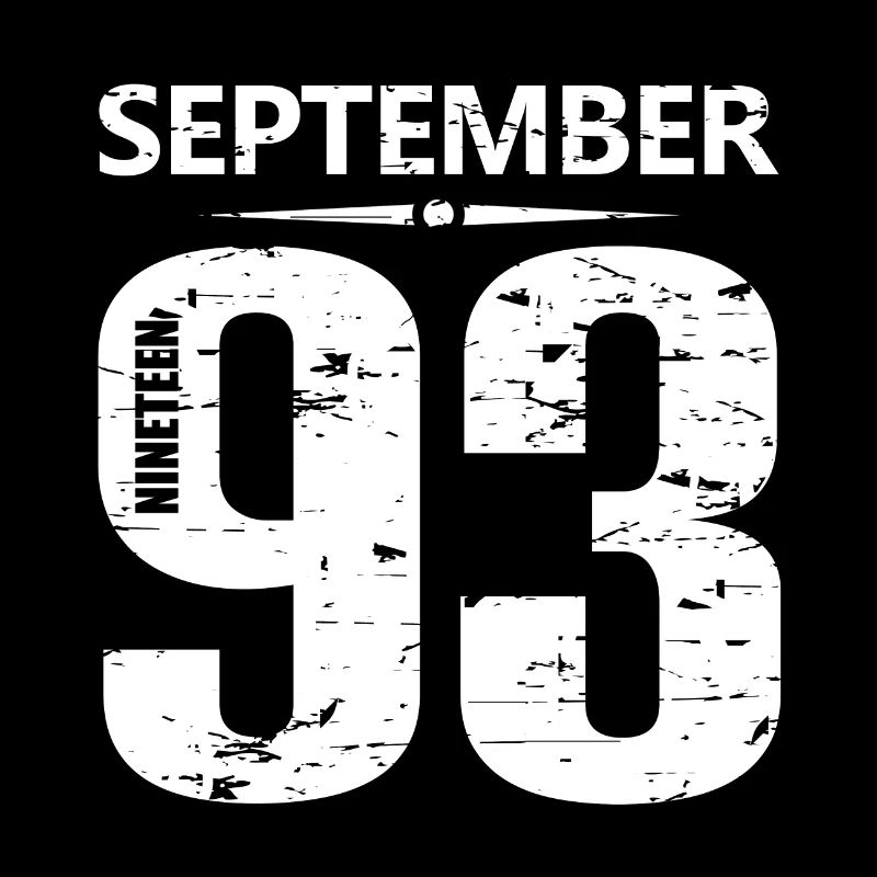 September 1993 Jersey number