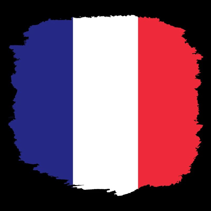Drapeau France look usé drapeau français