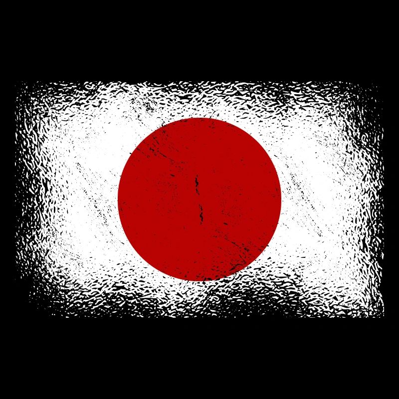 Drapeau du Japon utilisé Look Nihon Drapeau japonais