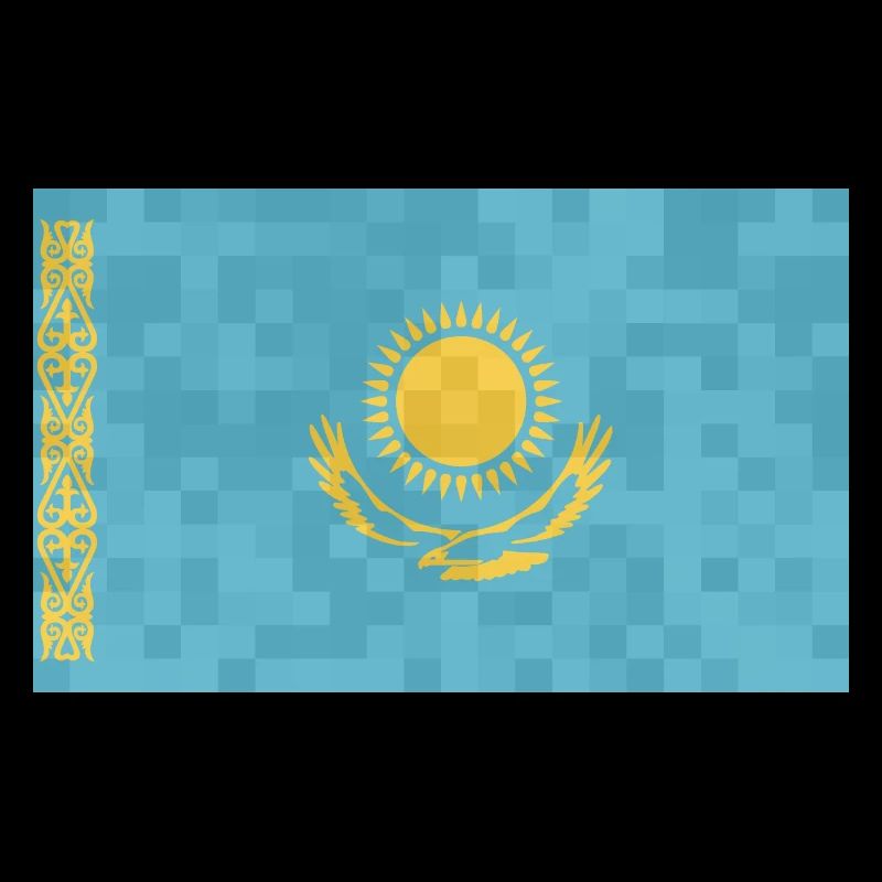 Drapeau du Kazakhstan Drapeau du Kazakhstan