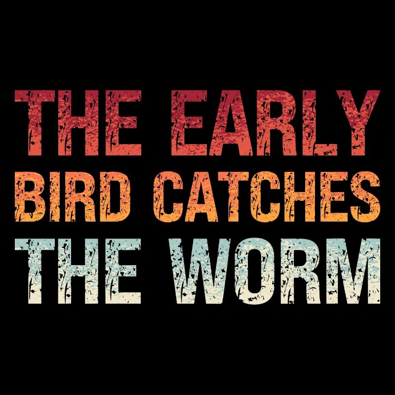 Denglisch Der Frühe Vogel Fängt den Wurm