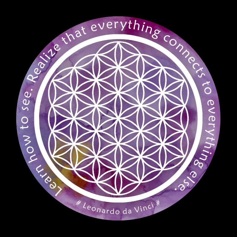 Blume des Lebens - Leonardo da Vinci