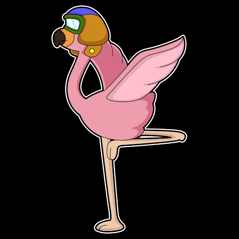 Flamingo Pilot Pilotenmütze