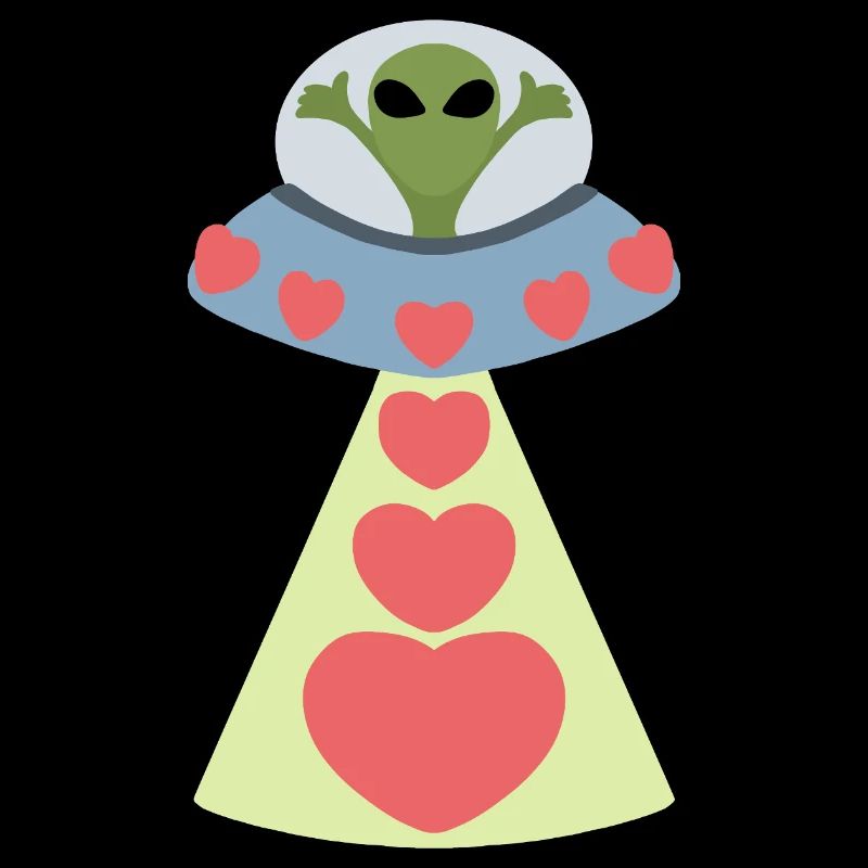 Space Love Alien Valentine