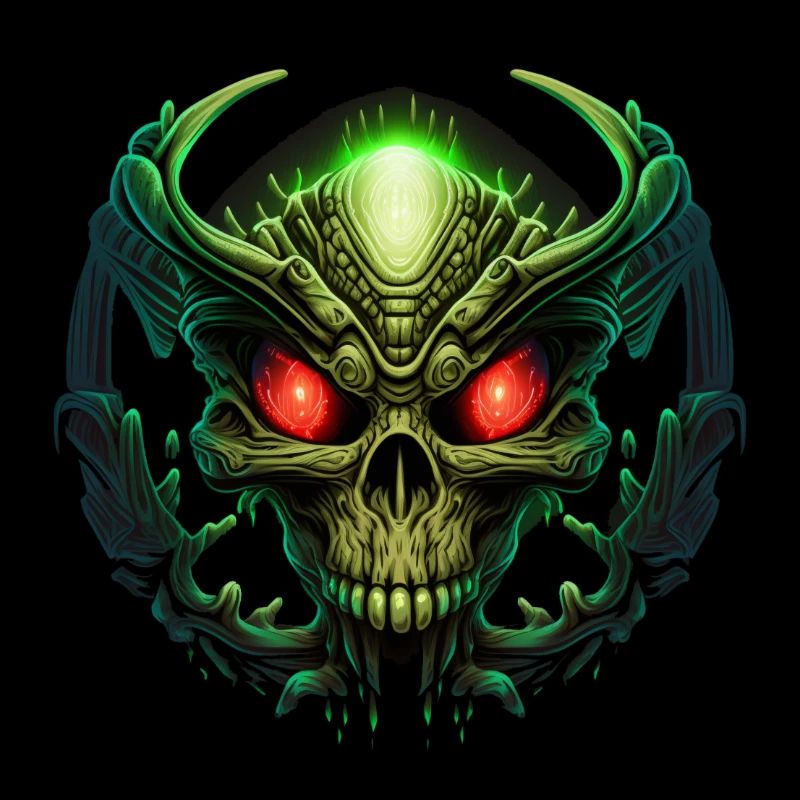 skull alien