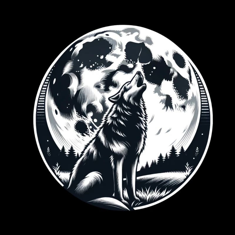 Wolf Silhouette