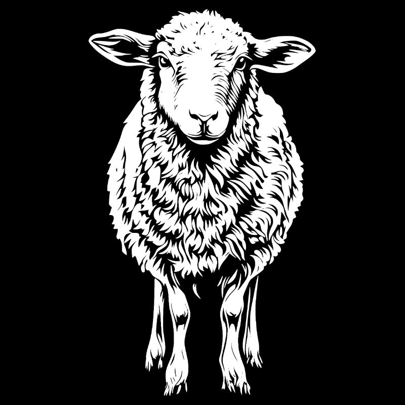 Süßes Schaf Graphic