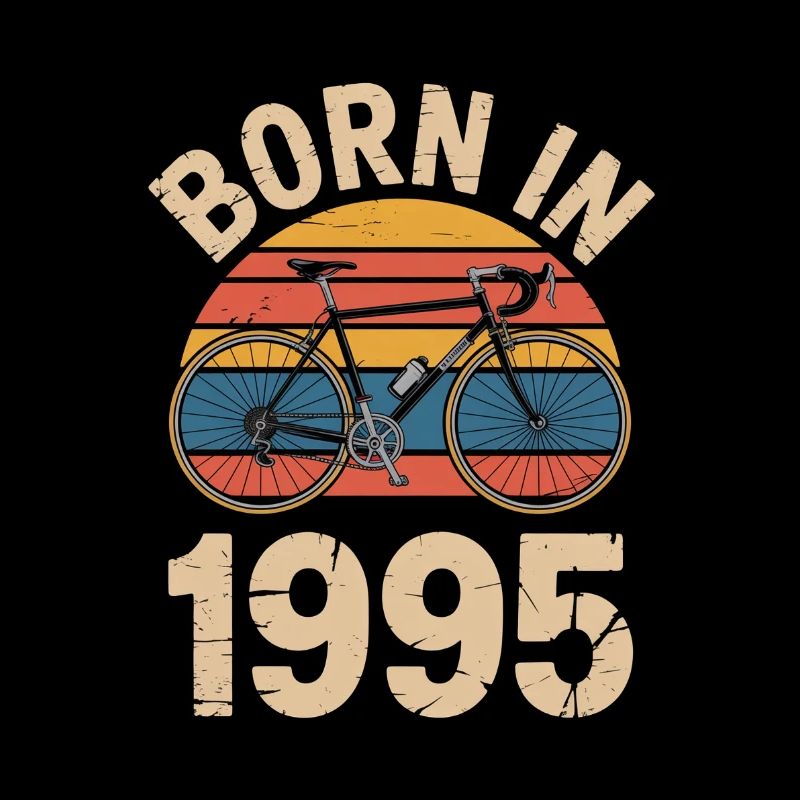 Born in 1995 Retro Bicycle Design