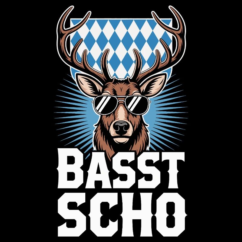 Basst Scho Hirsch Dialecte bavarois Bavière