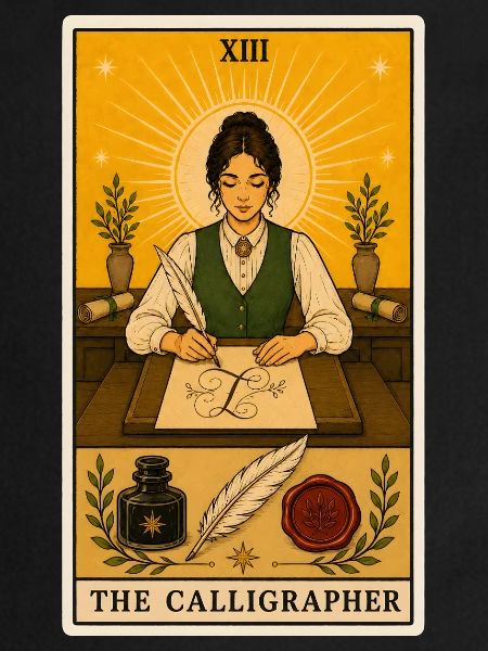 Calligraphe | Art scripturaire Tarot