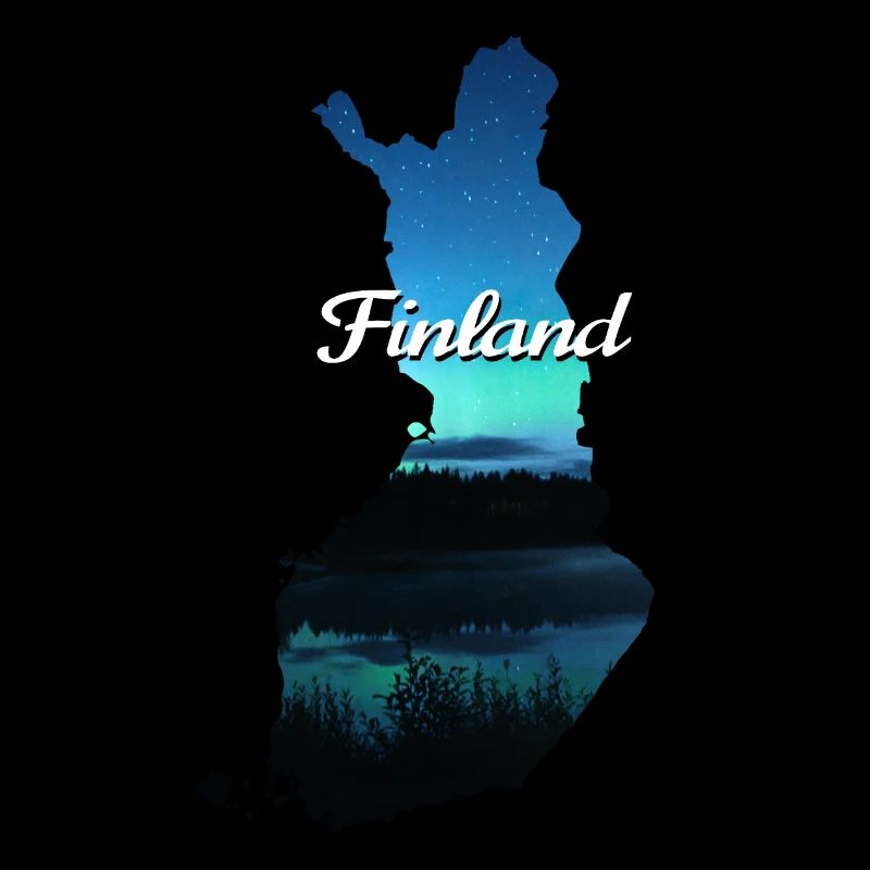 Carte de la Finlande finlande