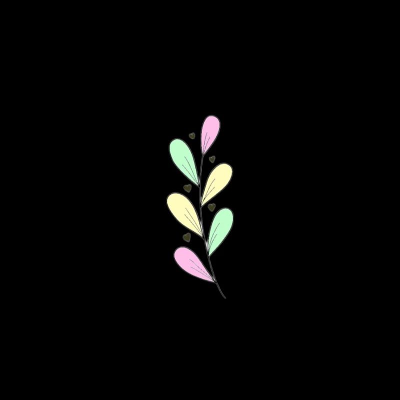 Fleur colorée