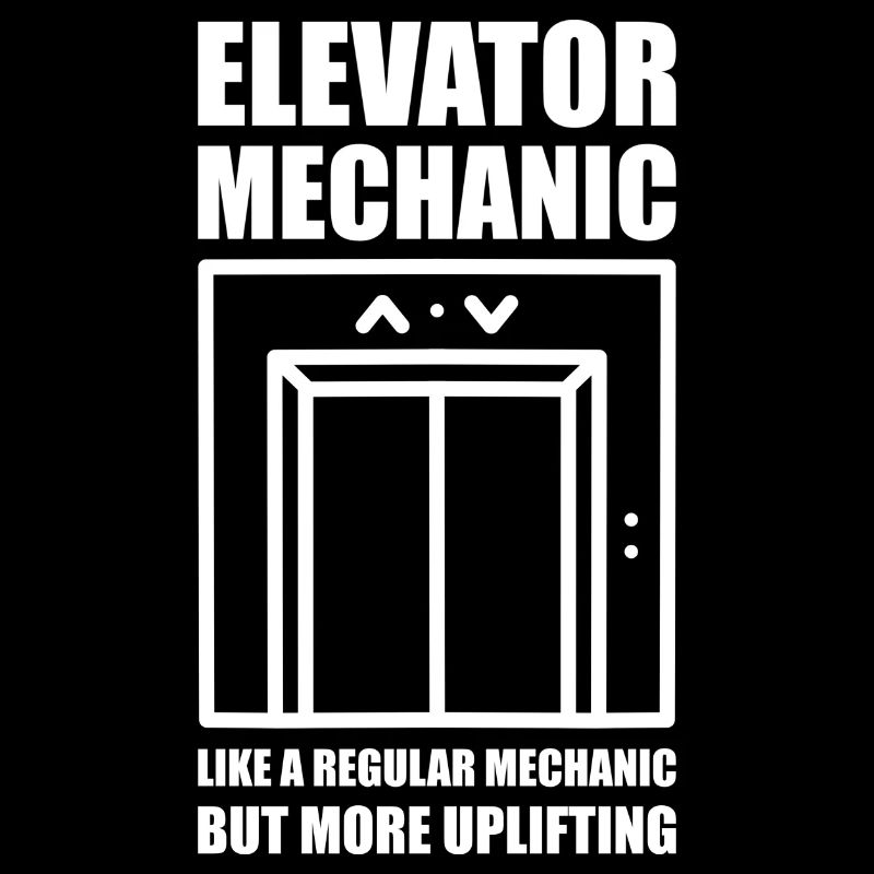 elevator elevator mechanic repair gift