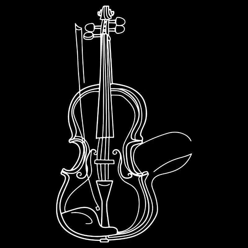 Violon Lineart