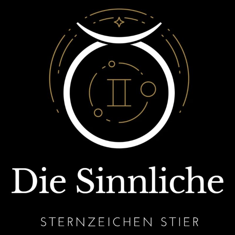 Sinnliche Taurus Zeichen Grafik