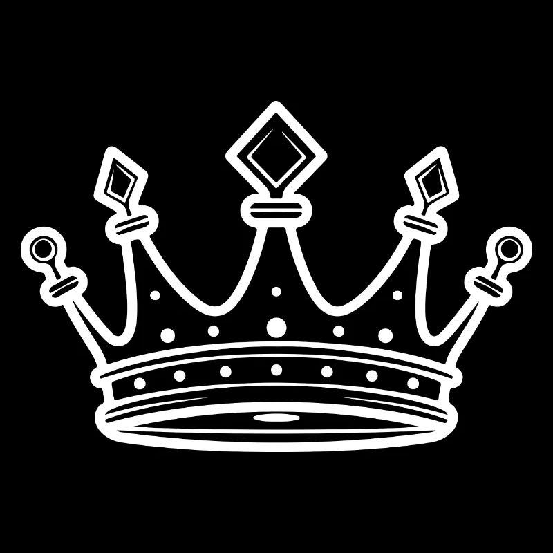 Krone Symbol Silhouette
