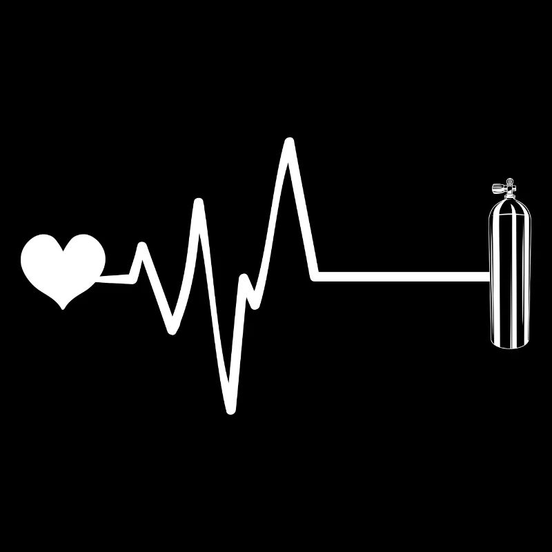 Oxygen Diving Pulse Heart