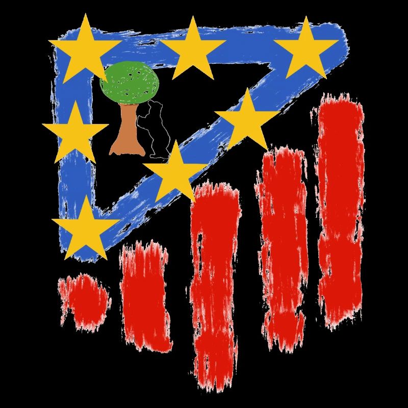 Étoiles rouges et blanches