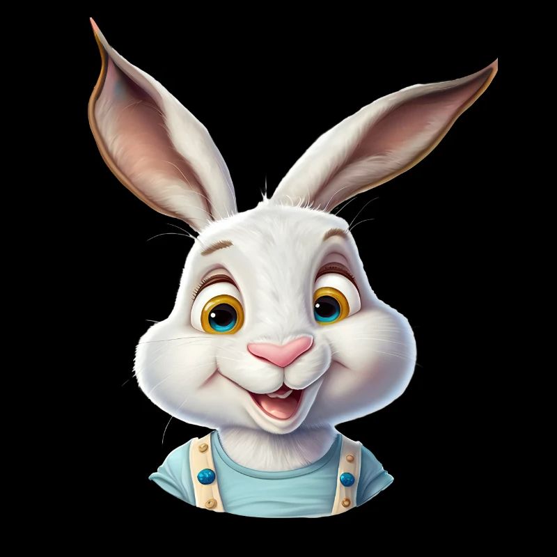 Lapin heureux