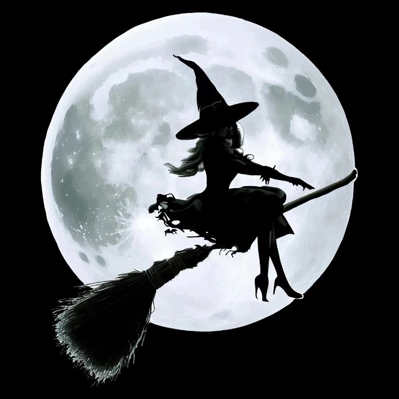 Witch on a Broom