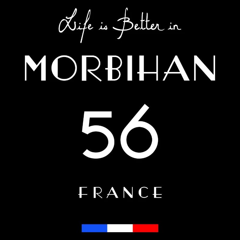 Das Leben ist besser MORBIHAN Nummer 56 Bretagne Frankreich