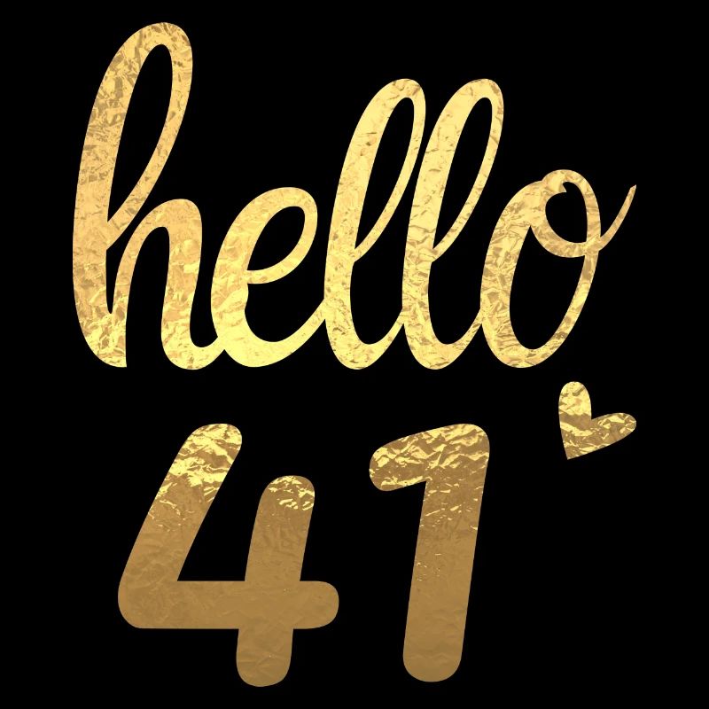 Hello 41 doré