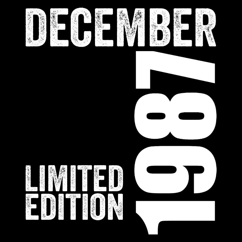 Cadeau Anniversaire Rétro - Décembre 1987