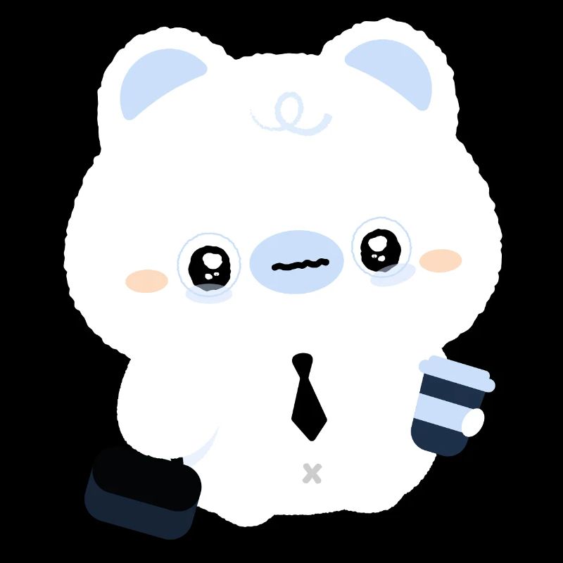 Müder Eisbär-Kaffee